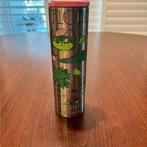 Starbucks stainless steel tumbler, 16 ounce